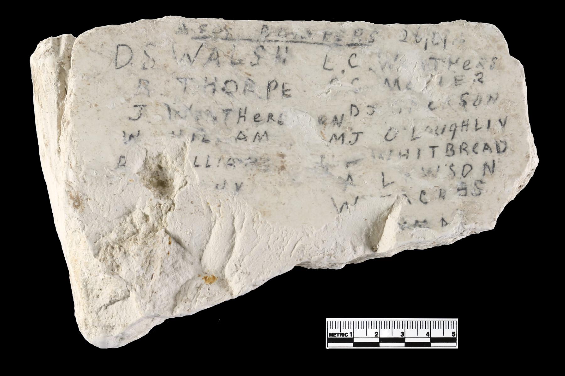 Larkhill Chalk Block Our Work Wessex Archaeology